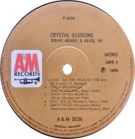 Sergio Mendes & Brasil ‘66: Crystal Illusions Brazil vinyl album