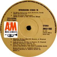 A&M Records Ltd. Label