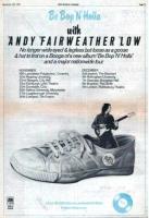 Andy Fairweather Low: Be Bop 'N' Holla Britain ad