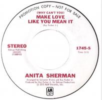 Anita Sherman: Make Love Like You Mean It US Promo 7-inch