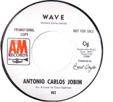 Antonio Carlos Jobim: Wave US promo 7-inch