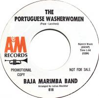 Baja Marimba Band: The Portuguese Washerwoman US promo 7-inch