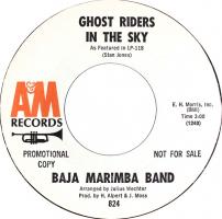 Baja Marimba Band: Ghost Riders In the Sky US promo single