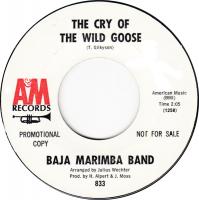 Baja Marimba Band: Cry Of the Wild Goose US promo 7-inch