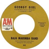 Baja Marimba Band: Georgy Girl US 7-inch