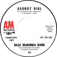 Baja Marimba Band: Georgy Girl US promo 7-inch