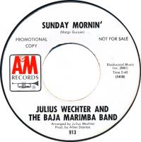 Baja Marimba Band: Sunday Mornin US Promo 7-inch