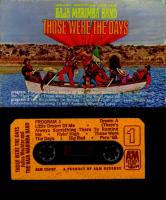 Baja Marimba Band: Those Were the Days US cassette album