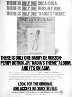 Barry DeVorzon & Perry Botkin, Jr. Advert