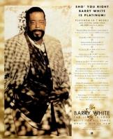 Barry White: The Icon Is Love US ad