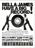 Bell & James: Livin' It Up (Friday Night) US ad