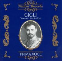Benjamino Gigli: Prima Voce: Vocal Archive US CD album