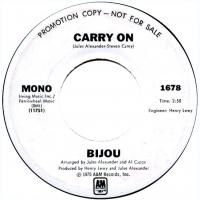 Bijou: Carry On US Promo 7-inch