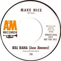 Bill Dana: Make Nice US Promo 7-inch