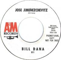Bill Dana: Jose Jimenezchevitz US promo 7-inch