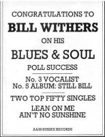 Bill Withers Advert