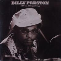 Billy Preston: I Wrote a Simple Song US vinyl album