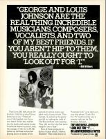 Brothers Johnson: Look Out For #1 US ad