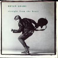 Bryan Adams: Straight From the Heart US 7-inch sleeve