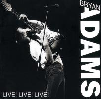 Bryan Adams; Live! Live! Live! US cassette album