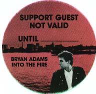 Bryan Adams Backstage