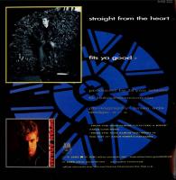 Bryan Adams: Straight From the Heart Britain 7-inch