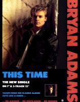 Bryan Adams: This Time Britain ad