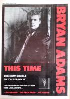Bryan Adams: This Time Britain ad