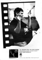 Burt Bacharach: I'll Never Fall In Love Again US ad