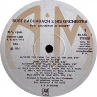 Burt Bacharach Label