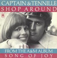 Captain & Tennille: Shop Around US 7-inch sleeve