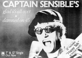 Captain Sensible Advert
