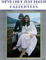 Carpenters: We've Only Just Begun US sheet music