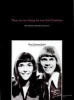 Carpenters: Merry Christmas Darling US Ad