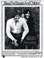 Carpenters: Bless the Beasts and Children US Sheet Music