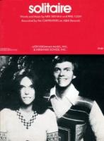 Carpenters: Solitaire US sheet music