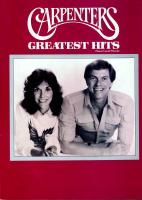 Carpenters Greatest Hits music book