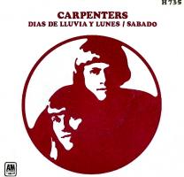 Carpenters: Rainy Days and Mondays Spain 7-inch