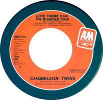 Chameleon Twins: Love Theme From The Breakfast Club US 7-inch