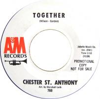 Chester St. Anthony: Together US Promo 7-inch