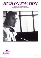 Chris DeBurgh: High On Emotion US Sheet Music