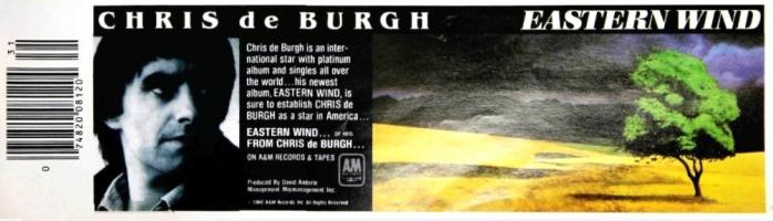 Chris DeBurgh Advert