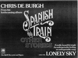 Chris DeBurgh: Lonely Sky Britain ad