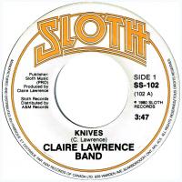 Claire Lawrence: Knives/Elevator Wallpaper Canada 7-inch