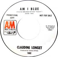 Claudine Longet: Am I Blue promo US 7-inch