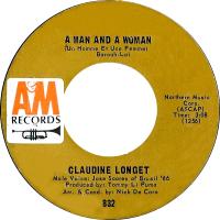 Claudine Longet: A Man and a Woman US 7-inch