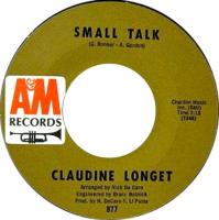 Claudine Longet Small Talk US 7-inch