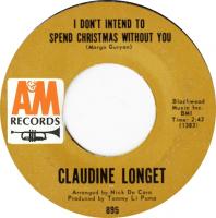 Claudine Longet: I Don't Want to Spend Christmas Without You US 7-inch