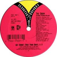 Crew Feat. Freedom Williams: Get Dumb! (Free Your Body) US 12-inch