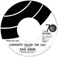 Dan Greer: Curiosity Killed the Cat US Promo 7-inch